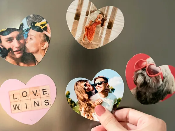 Six Pack Love Magnets