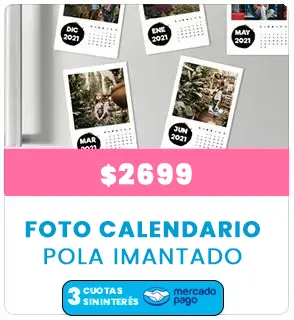 Calendario Pola Imantado a $2699