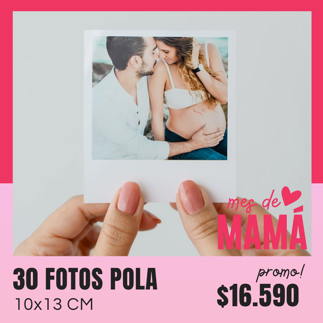 30 Fotos Pola 10x13 cm a $16.590