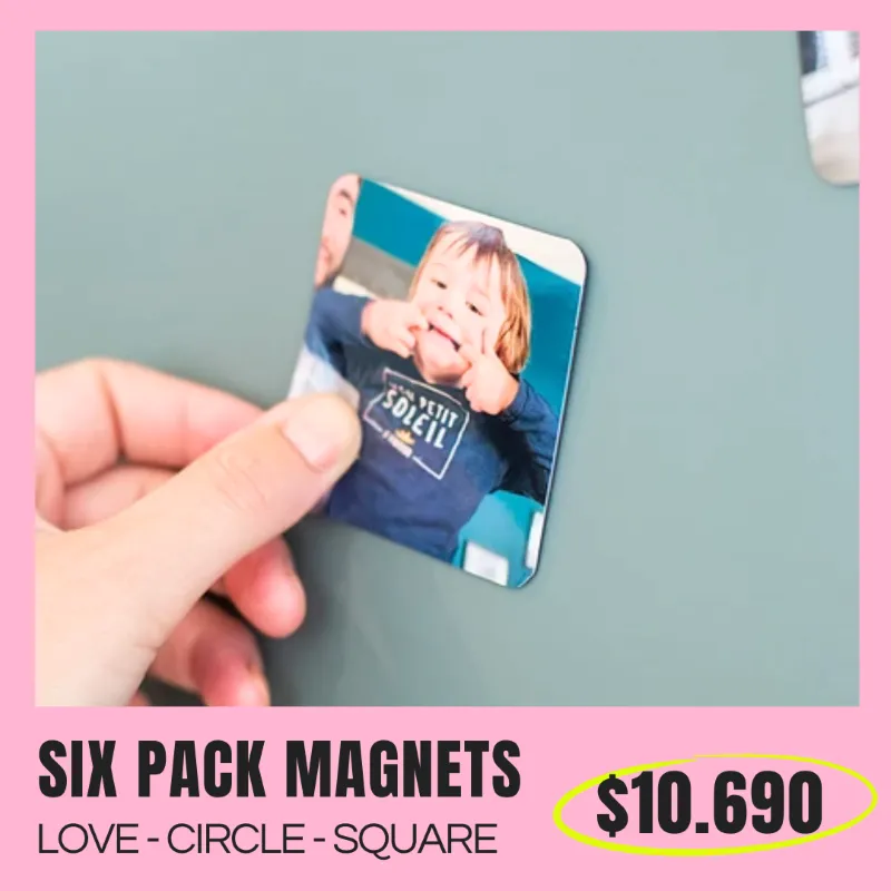 Six Pack Magnet a $10.690