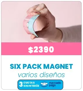 Six Pack Magnet a $2390