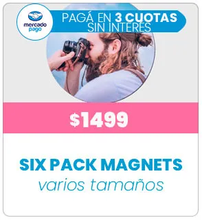 Six Pack Magnet a $1499