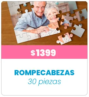 Rompecabezas con foto 30 Piezas a $1399 Rompecabezas con foto 30 Piezas a $1399