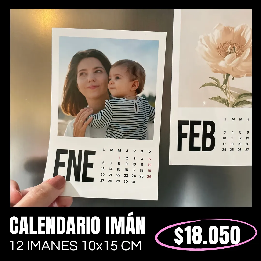 Calendario Pola Imantado a $18.050