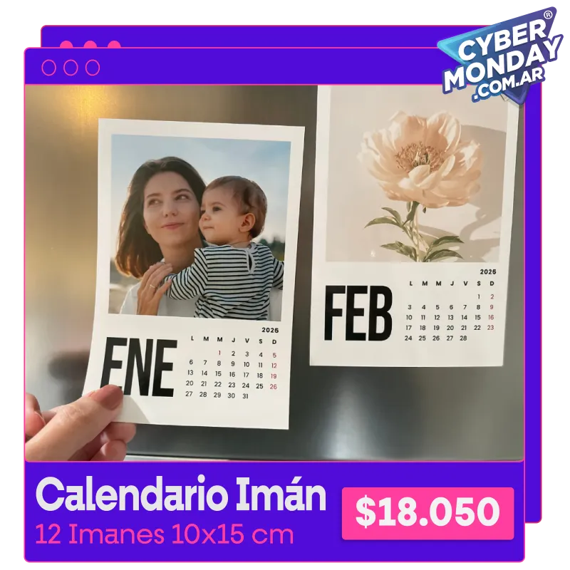 Calendario Pola Imantado a $18.050