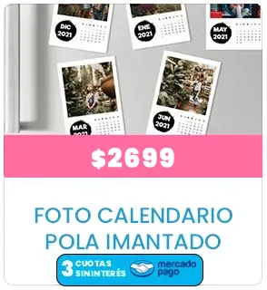 Calendario Pola Imantado a $2699