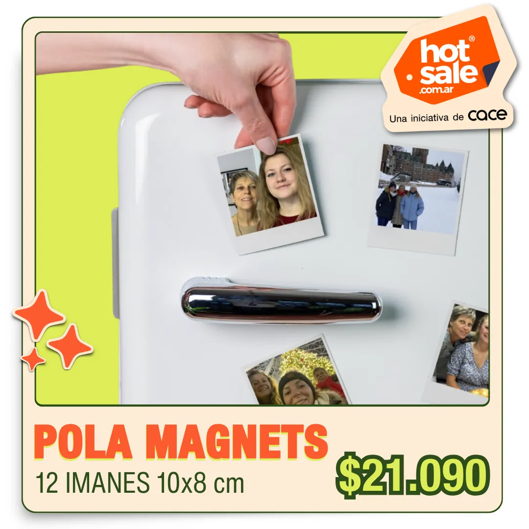 Pack Pola Magnets a $21.090