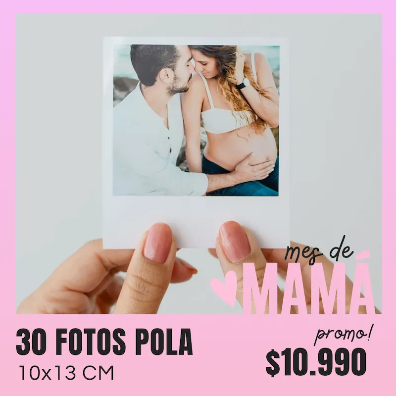 30 Fotos Pola 10x13 cm a $10.990