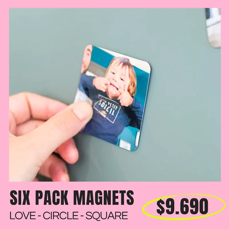 Six Pack Magnet a $9.690