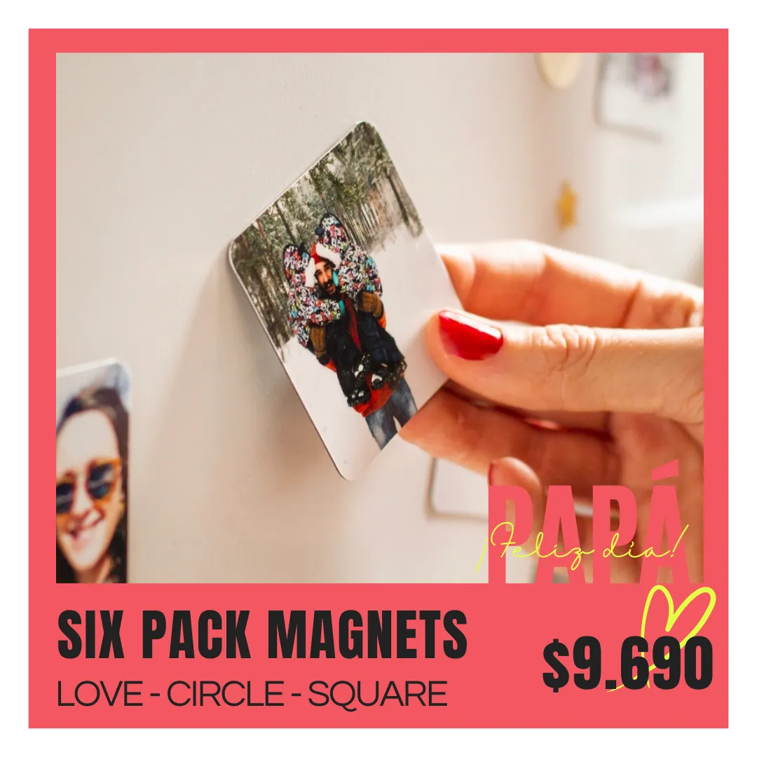 Six Pack Magnet a $9.690 Six Pack Magnet a $9.690