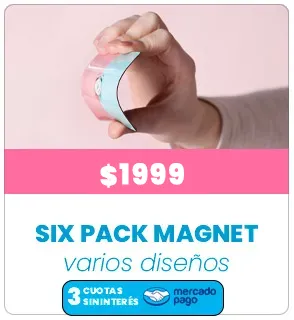 Six Pack Magnet a $1999